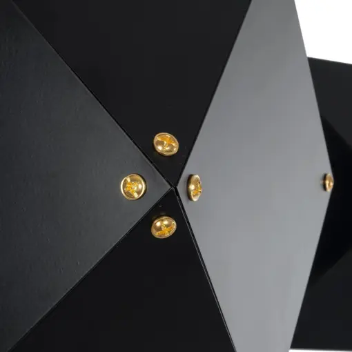 GLOBOSTAR® WELLES 00795 Μοντέρνο Φωτιστικό Τοίχου - Απλίκα με Ντουί 2 x E14 AC 220-240V IP20 - Μαύρο - Μ52 x Π21 x Υ17cm - Image 7