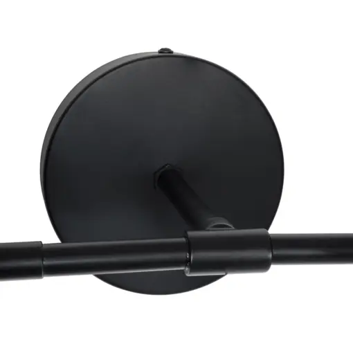 GLOBOSTAR® WELLES 00795 Μοντέρνο Φωτιστικό Τοίχου - Απλίκα με Ντουί 2 x E14 AC 220-240V IP20 - Μαύρο - Μ52 x Π21 x Υ17cm - Image 9