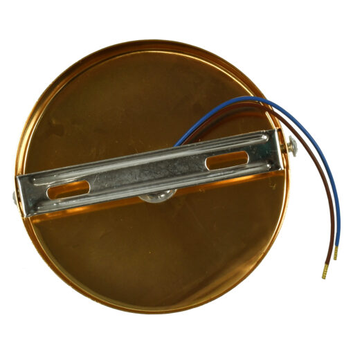 GLOBOSTAR® SARA 00845 Μοντέρνο Φωτιστικό Οροφής με Ντουί 1 x E27 AC 220-240V IP20 – Χρυσό – Μ10 x Π10 x Υ10.3cm