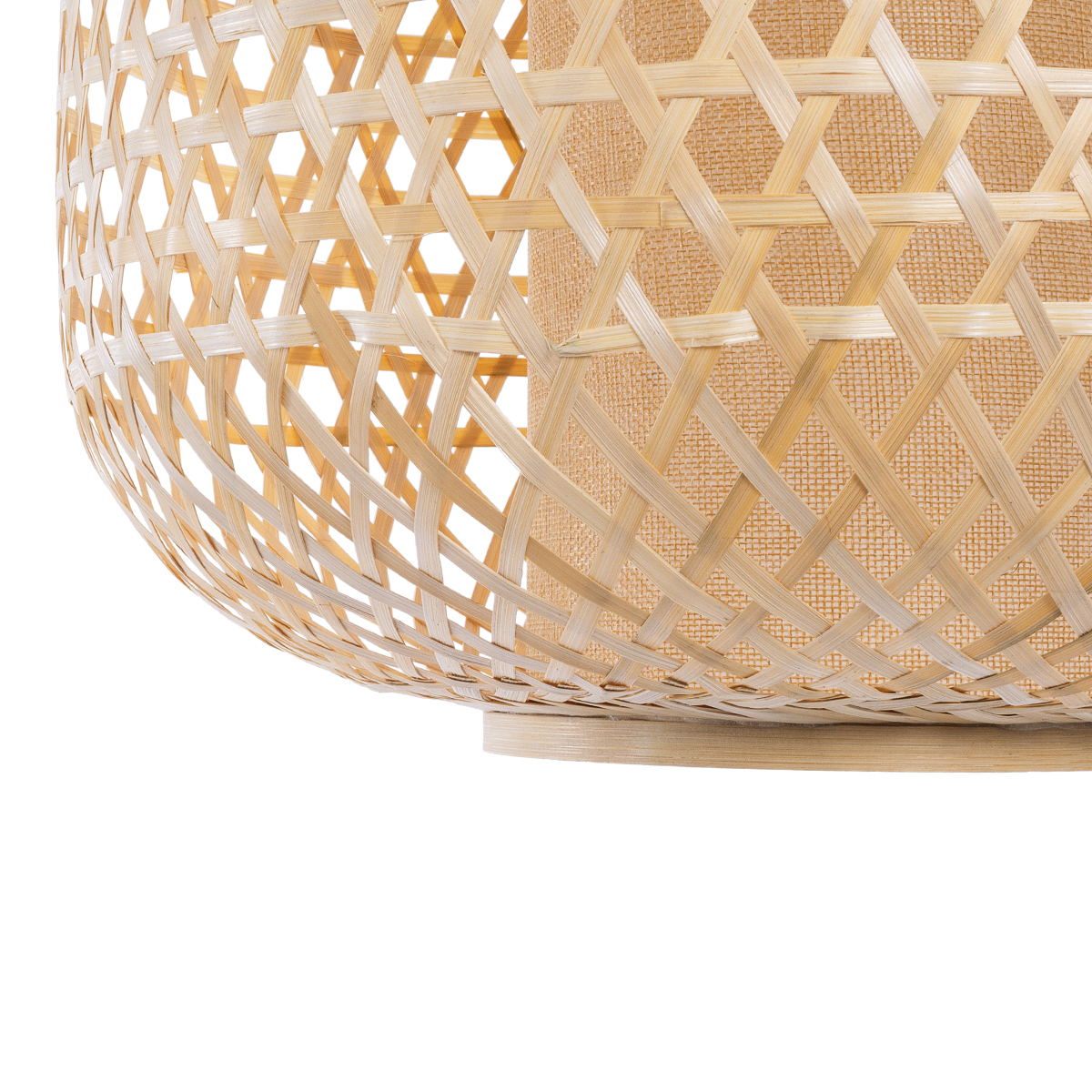 GLOBOSTAR® MAURITIUS 00901 Boho Κρεμαστό Φωτιστικό Οροφής με Ντουί 1 x E27 AC 220-240V IP20 - Μπεζ - Μ40 x Π40 x Υ60cm - Image 8
