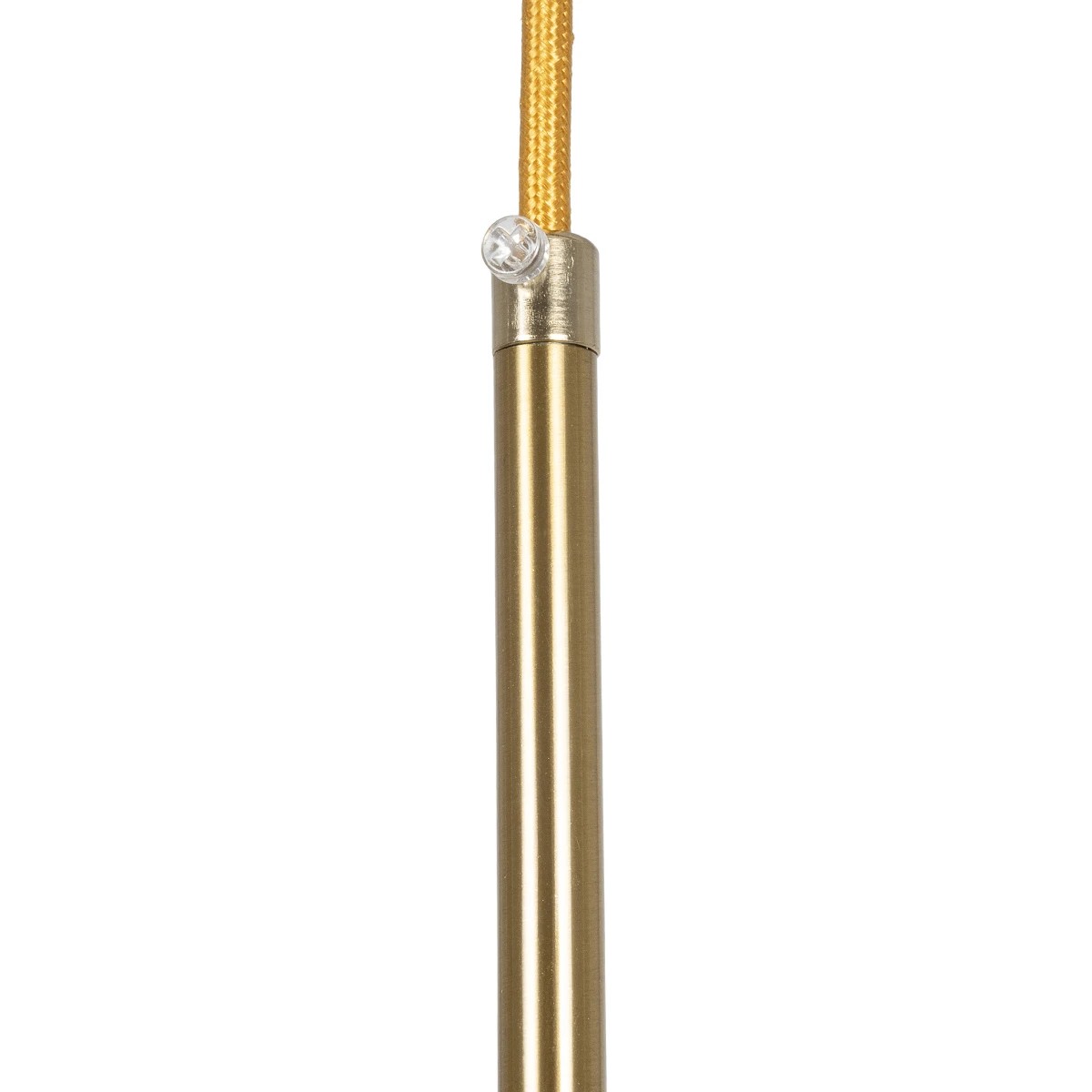 GLOBOSTAR® AMARIS 00977 Μοντέρνο Κρεμαστό Φωτιστικό Οροφής με Ντουί 3 x E27 AC 220-240V IP20 - Χρυσό & Μελί - Μ75 x Π30 x Υ30cm - Image 8
