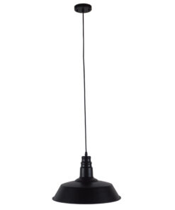 Alternative view of GLOBOSTAR® RAY 01049 Vintage Κρεμαστό Φωτιστικό Οροφής με Ντουί 1 x E27 AC 220-240V IP20 - Μαύρο - Μ36 x Π36 x Υ25cm