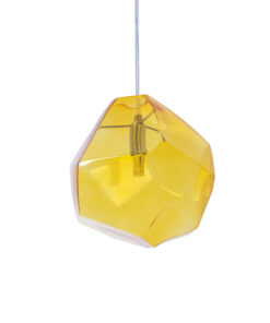 Alternative view of GLOBOSTAR® RINA 01308 Μοντέρνο Κρεμαστό Φωτιστικό Οροφής με Ντουί 1 x G9 AC 220-240V IP20 - Κίτρινο - Μ20 x Π20 x Υ20cm