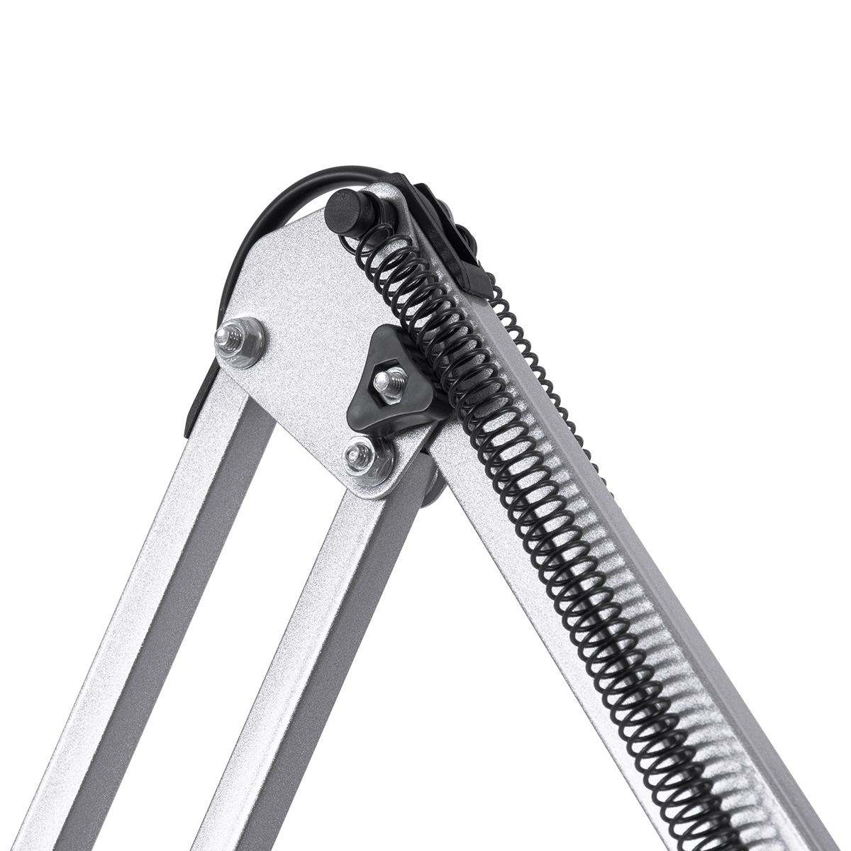 GLOBOSTAR® AUDREY 01469 Vintage Επιδαπέδιο Φωτιστικό με Ντουί 1 x E27 AC 220-240V IP20 - Ασημί - Μ15 x Π15 x Υ190cm - Image 7