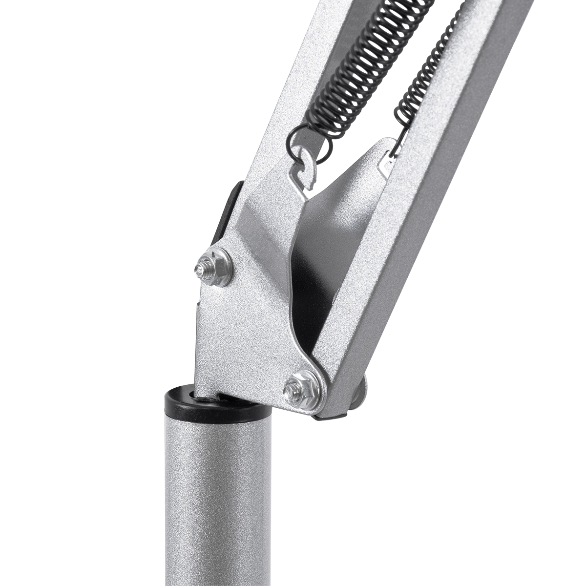 GLOBOSTAR® AUDREY 01469 Vintage Επιδαπέδιο Φωτιστικό με Ντουί 1 x E27 AC 220-240V IP20 - Ασημί - Μ15 x Π15 x Υ190cm - Image 8