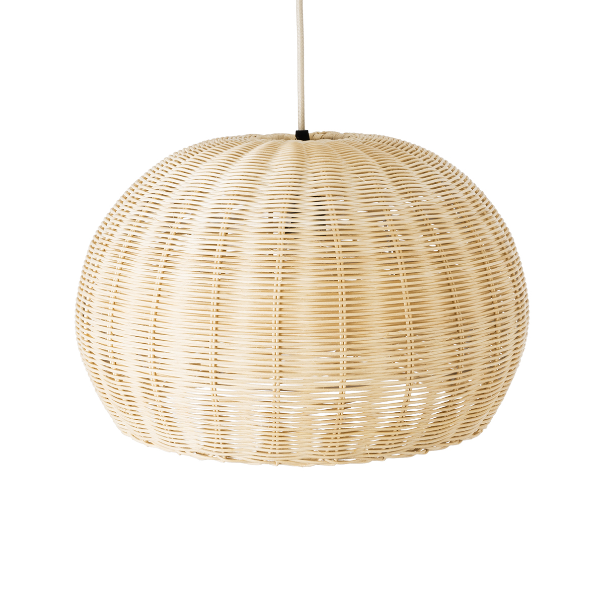 GLOBOSTAR® RAITO 01824 Boho Κρεμαστό Φωτιστικό Οροφής με Ντουί 1 x E27 AC 220-240V IP20 - Μπεζ - Μ40 x Π40 x Υ25cm - Image 7