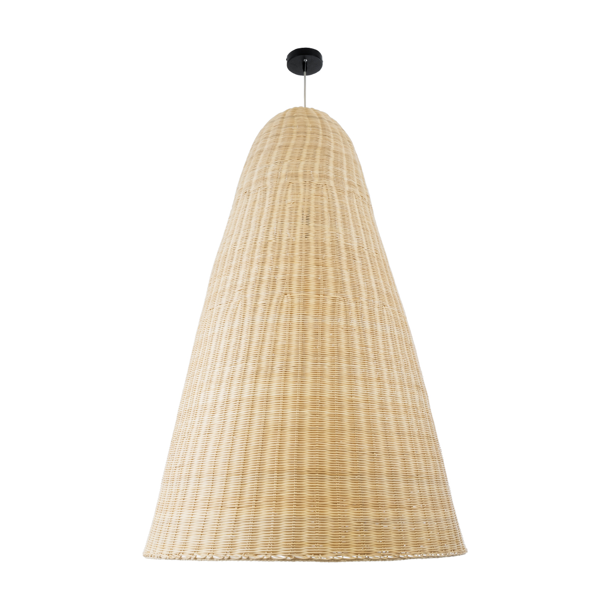 GLOBOSTAR® MAHANA 01827 Boho Κρεμαστό Φωτιστικό Οροφής με Ντουί 1 x E27 AC 220-240V IP20 - Μπεζ - Μ80 x Π80 x Υ130cm - Image 4