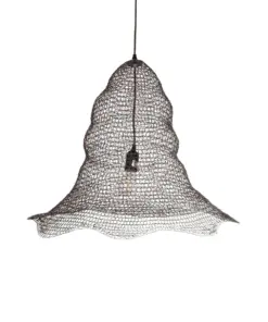 GLOBOSTAR® KENTUCKY 01893 Vintage Κρεμαστό Φωτιστικό Οροφής με Ντουί 1 x E27 AC 220-240V IP20 - Καφέ - Μ60 x Π60 x Υ52cm