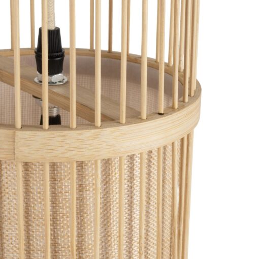 GLOBOSTAR® TULUM 01972 Boho Φωτιστικό Τοίχου – Απλίκα με Ντουί 1 x E27 AC 220-240V IP20 – Μπεζ – Μ16 x Π28 x Υ50cm