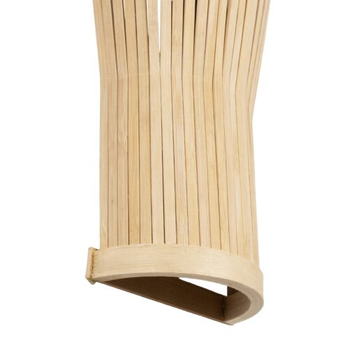 GLOBOSTAR® CHORD 01975 Boho Φωτιστικό Τοίχου – Απλίκα με Ντουί 1 x E27 AC 220-240V IP20 – Μπεζ – Μ20 x Π10 x Υ38.5cm