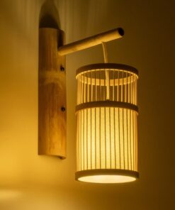 GLOBOSTAR® TULUM 01978 Boho Φωτιστικό Τοίχου – Απλίκα με Ντουί 1 x E27 AC 220-240V IP20 – Μπεζ – Μ16 x Π26.5 x Υ47cm