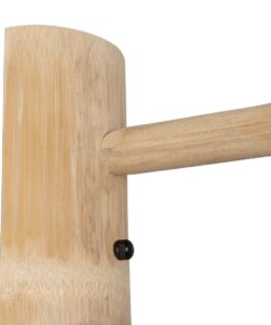 GLOBOSTAR® TULUM 01978 Boho Φωτιστικό Τοίχου – Απλίκα με Ντουί 1 x E27 AC 220-240V IP20 – Μπεζ – Μ16 x Π26.5 x Υ47cm