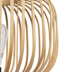 GLOBOSTAR® CHORD 01990 Boho Επιτραπέζιο Φωτιστικό Πορτατίφ με Ντουί 1 x E27 AC 220-240V IP20 – Μπεζ – Μ31 x Π31 x Υ43cm