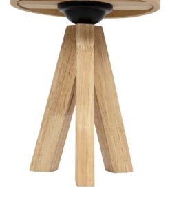 GLOBOSTAR® TULUM 01991 Boho Επιτραπέζιο Φωτιστικό Πορτατίφ με Ντουί 1 x E27 AC 220-240V IP20 – Μπεζ – Μ30 x Π30 x Υ41cm