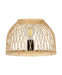 GLOBOSTAR® NOMAD 01998 Boho Επιτραπέζιο Φωτιστικό Πορτατίφ με Ντουί 1 x E27 AC 220-240V IP20 – Μπεζ – Μ30 x Π30 x Υ30cm