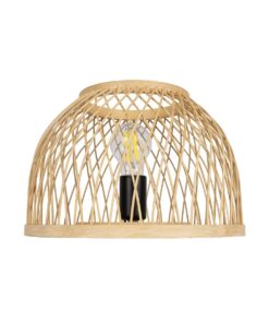 GLOBOSTAR® NOMAD 01998 Boho Επιτραπέζιο Φωτιστικό Πορτατίφ με Ντουί 1 x E27 AC 220-240V IP20 – Μπεζ – Μ30 x Π30 x Υ30cm