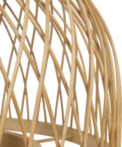 GLOBOSTAR® NOMAD 01998 Boho Επιτραπέζιο Φωτιστικό Πορτατίφ με Ντουί 1 x E27 AC 220-240V IP20 – Μπεζ – Μ30 x Π30 x Υ30cm