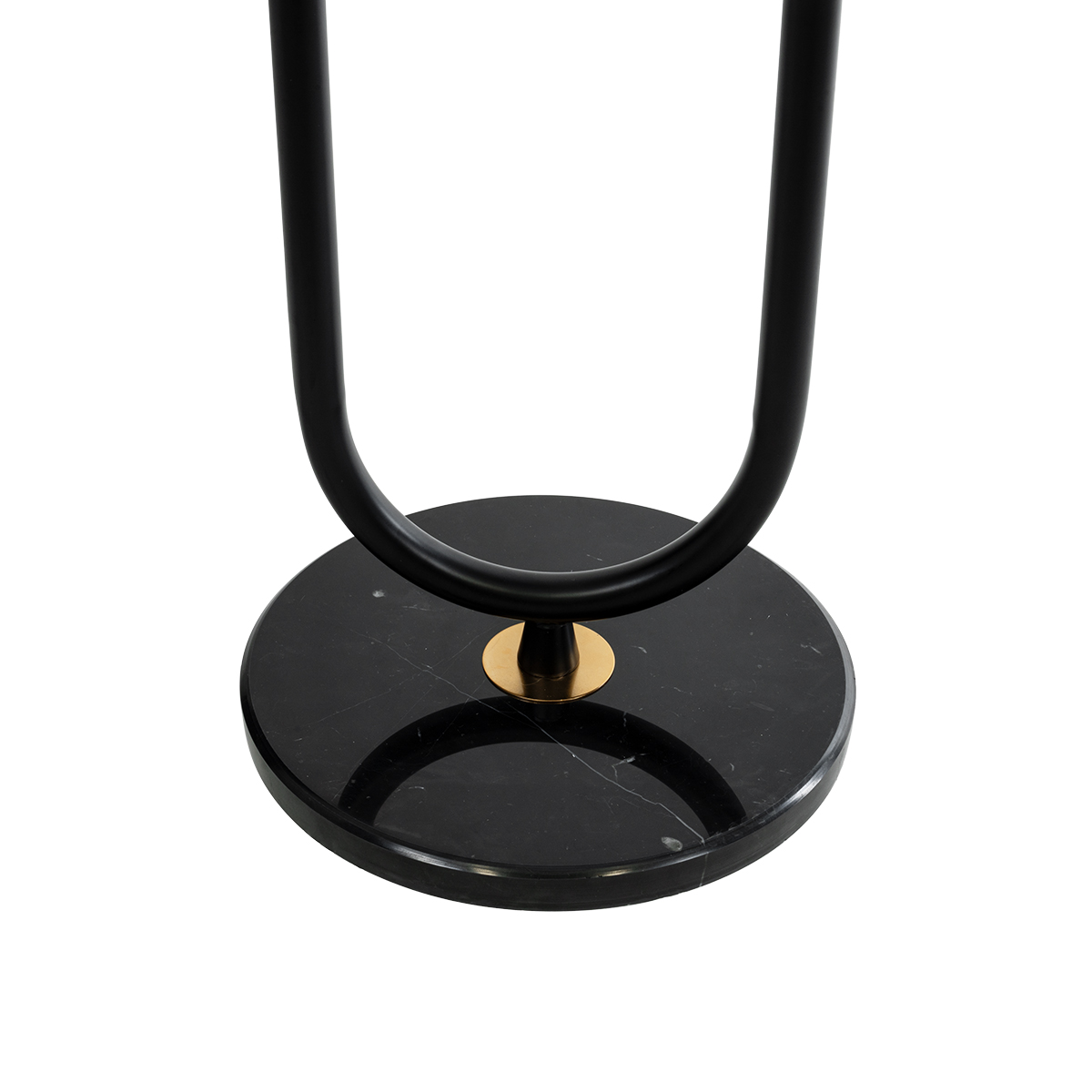 GLOBOSTAR® CORDELIA 02024 Μοντέρνο Επιδαπέδιο Φωτιστικό με Ντουί 1 x E27 AC 220-240V IP20 - Μαύρο & Χρυσό - Μ30 x Π38 x Υ180cm - Image 8