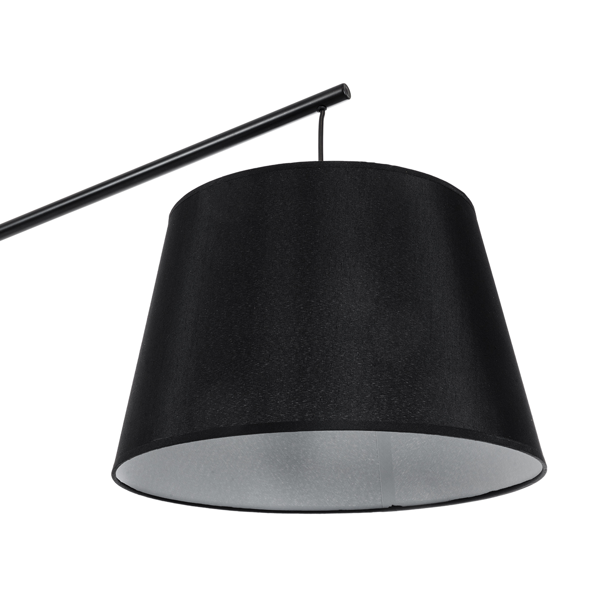 GLOBOSTAR® KELSIE 02029 Μοντέρνο Επιδαπέδιο Φωτιστικό με Ντουί 1 x E27 AC 220-240V IP20 - Μαύρο & Μπεζ - Μ40 x Π125 x Υ140cm - Image 7