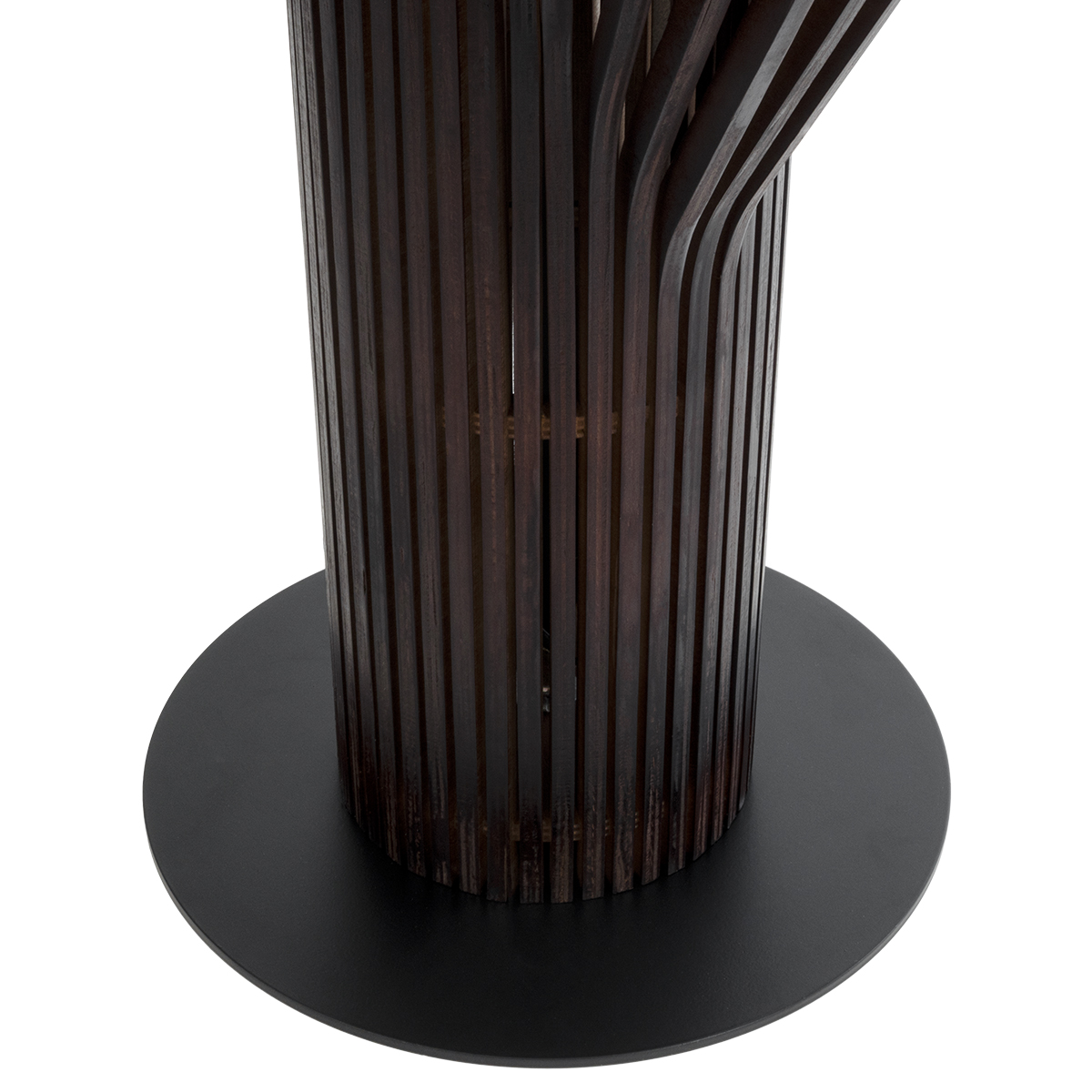 GLOBOSTAR® MIHIRO 02151 Boho Επιδαπέδιο Φωτιστικό με Ντουί 1 x E27 AC 220-240V IP20 - Καφέ & Μαύρο - Μ48 x Π48 x Υ120cm - Image 7