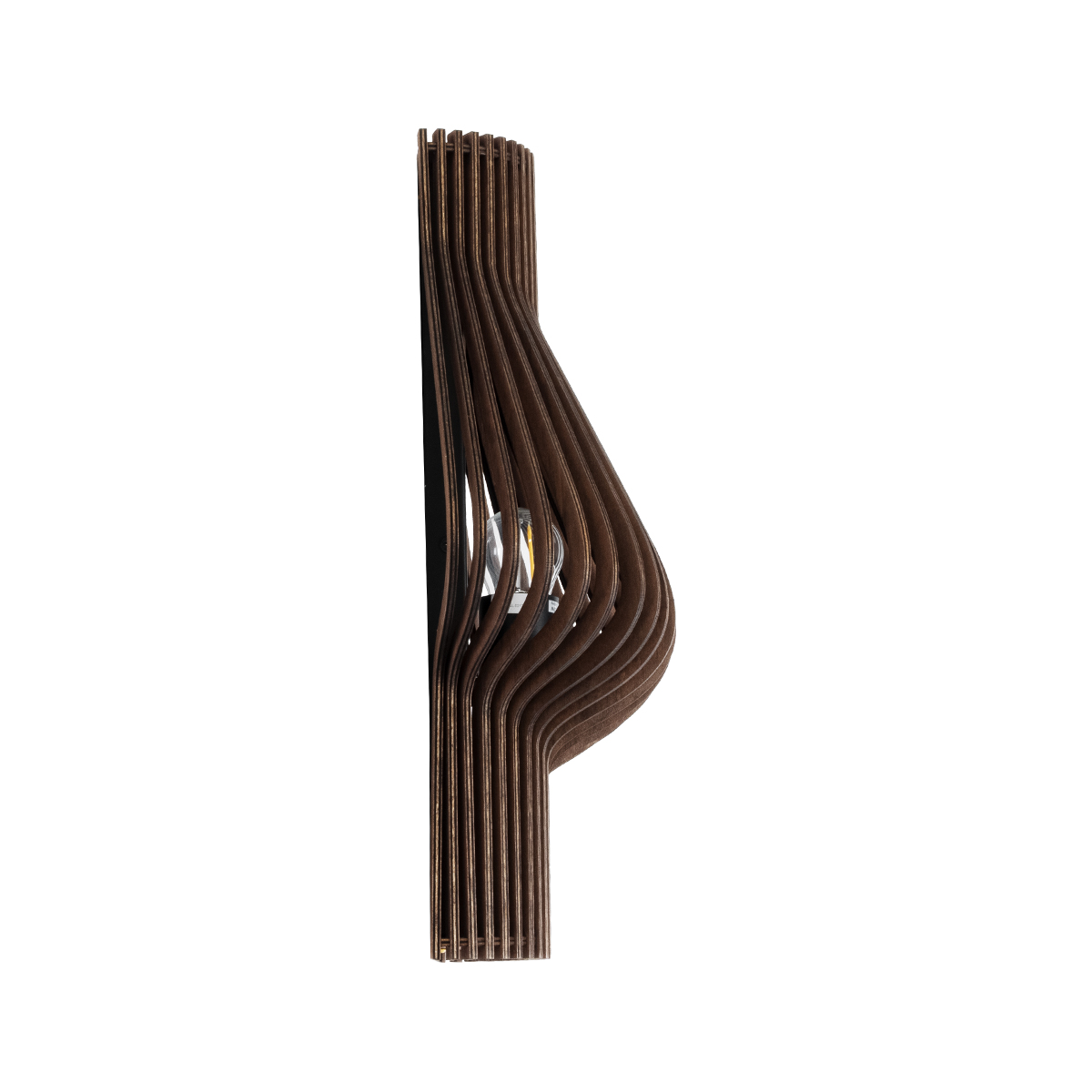 GLOBOSTAR® MIHIRO 02175 Boho Φωτιστικό Τοίχου - Απλίκα με Ντουί 1 x E27 AC 220-240V IP20 - Καφέ - Μ25 x Π13 x Υ40cm - Image 5
