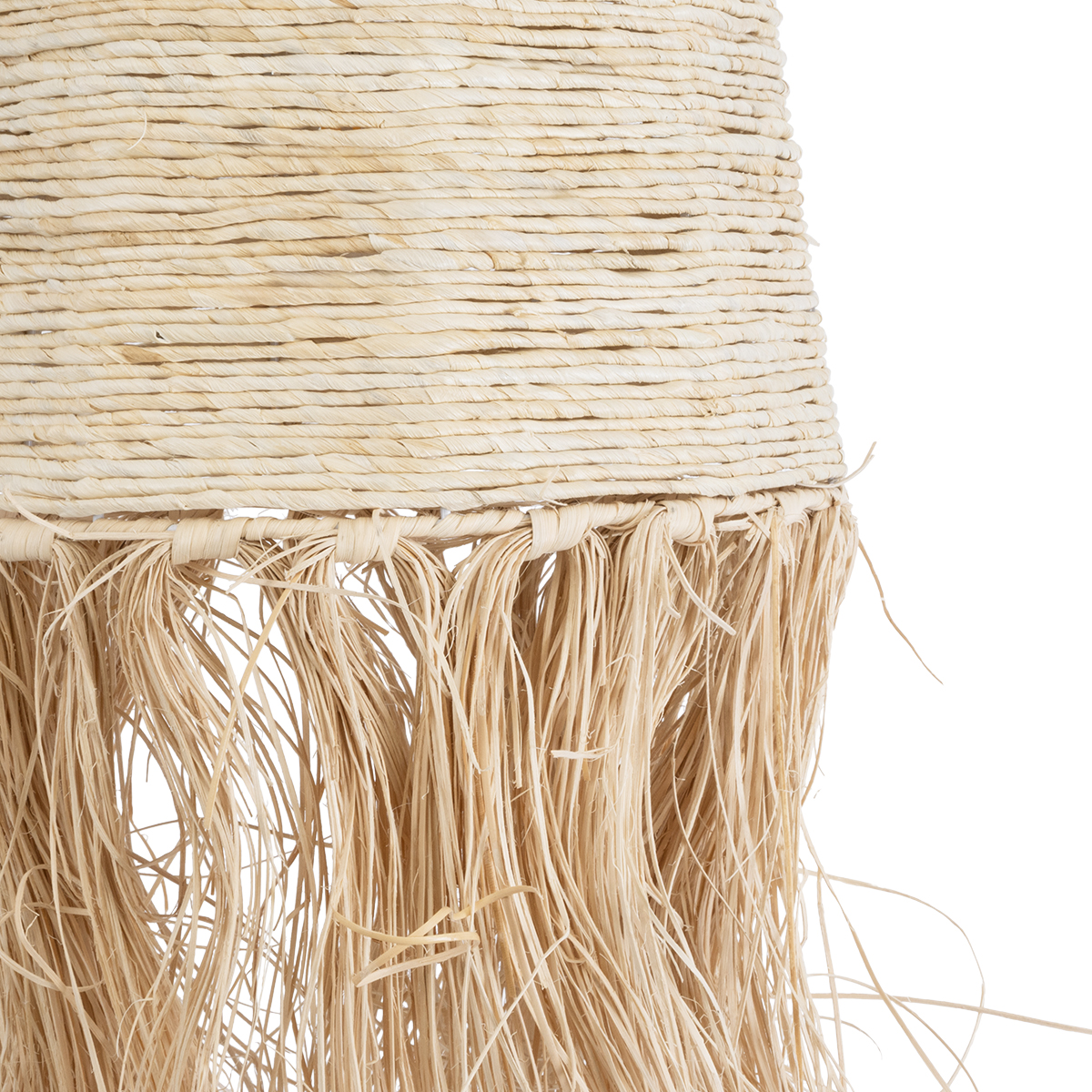 GLOBOSTAR® AREMBEPE 02178 Boho Κρεμαστό Φωτιστικό Οροφής με Ντουί 1 x E27 AC 220-240V IP20 - Μπεζ - Μ34 x Π34 x Υ70cm - Image 8