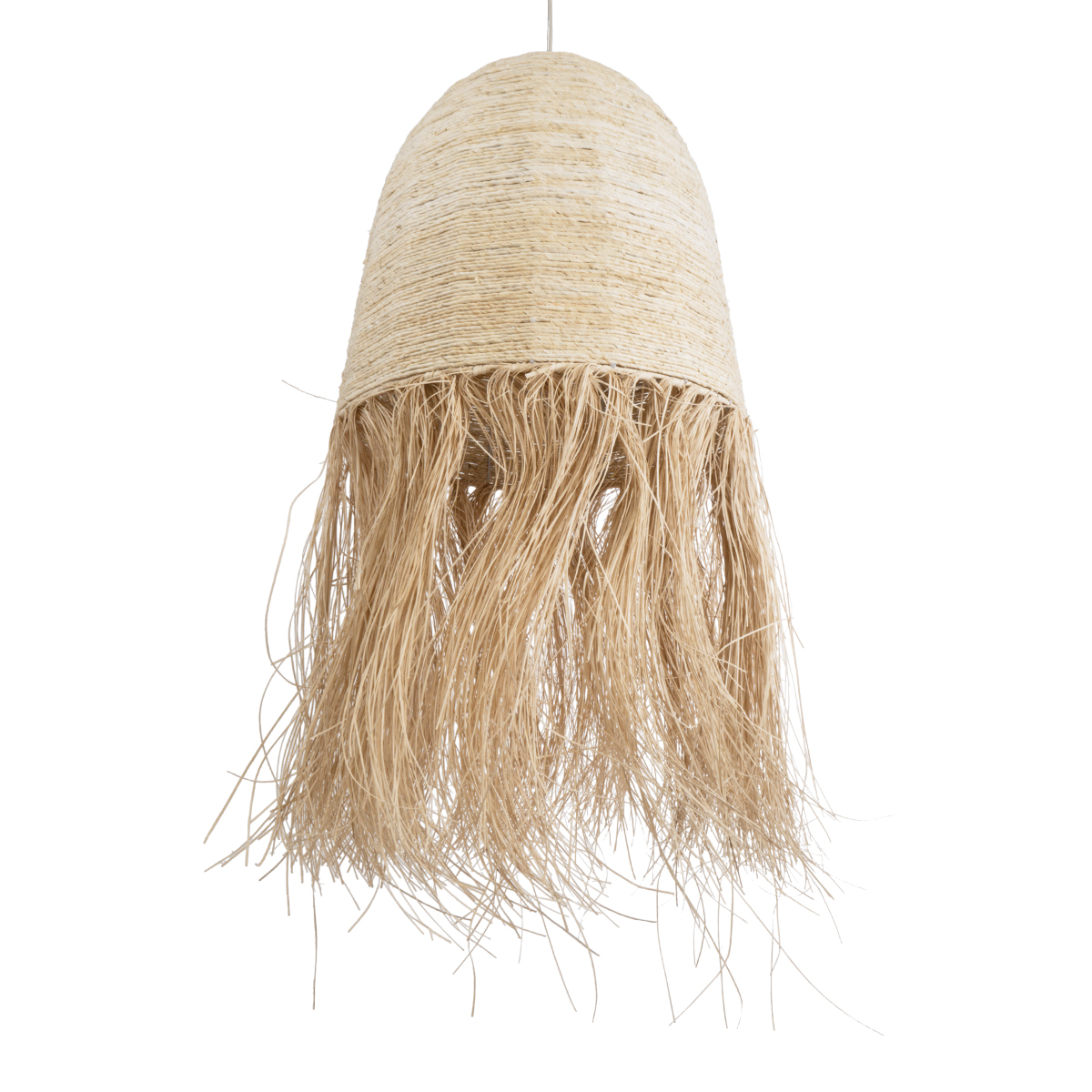 GLOBOSTAR® AREMBEPE 02179 Boho Κρεμαστό Φωτιστικό Οροφής με Ντουί 1 x E27 AC 220-240V IP20 - Μπεζ - Μ60 x Π60 x Υ130cm - Image 6