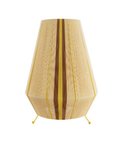 GLOBOSTAR® SALERNO 02331 Boho Επιδαπέδιο Φωτιστικό με Ντουί 1 x E27 AC 220-240V IP20 – Μπεζ & Καφε – Μ50 x Π50 x Υ70cm