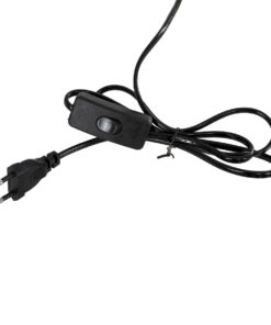 GLOBOSTAR® SALERNO 02331 Boho Επιδαπέδιο Φωτιστικό με Ντουί 1 x E27 AC 220-240V IP20 – Μπεζ & Καφε – Μ50 x Π50 x Υ70cm