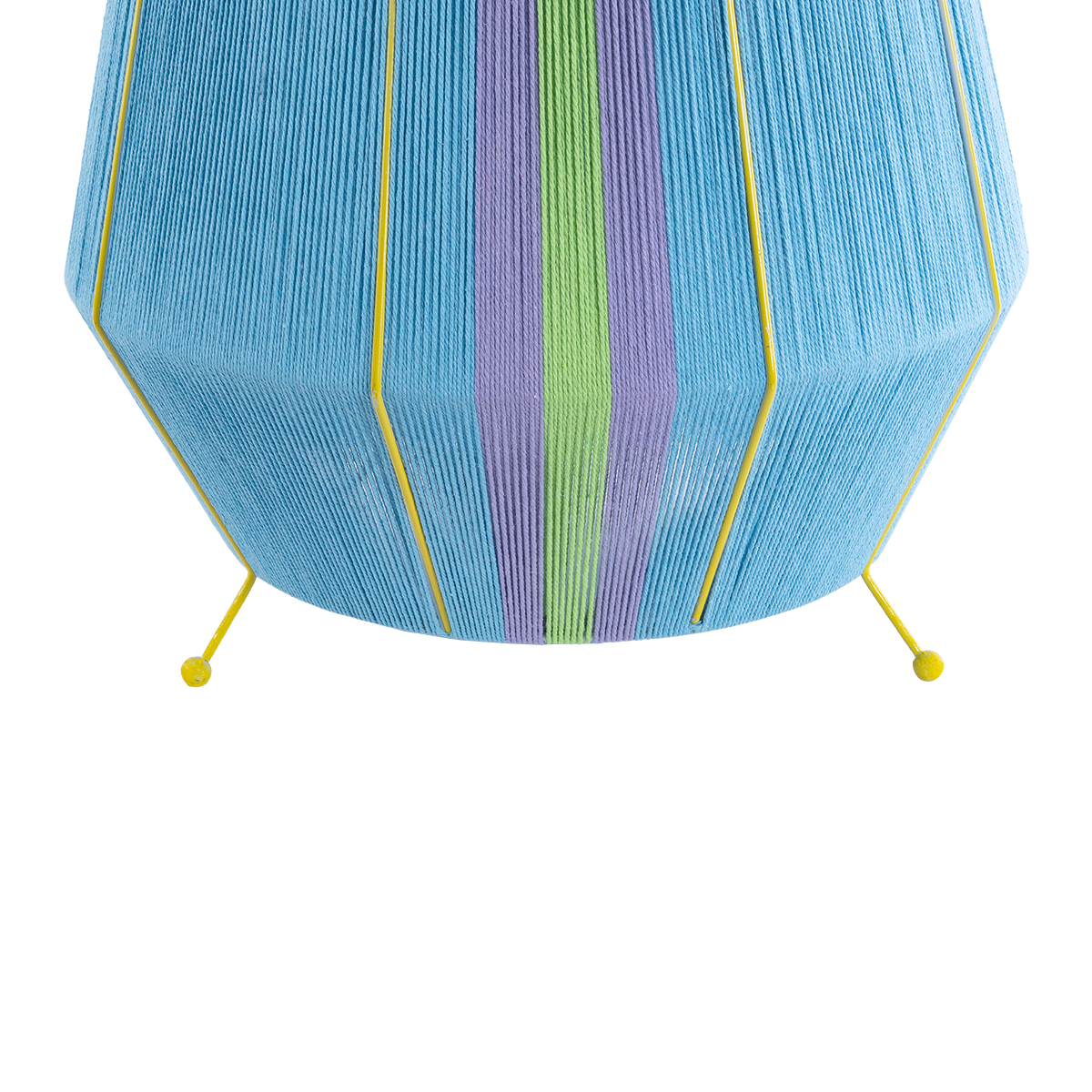 GLOBOSTAR® SALERNO 02333 Boho Επιδαπέδιο Φωτιστικό με Ντουί 1 x E27 AC 220-240V IP20 - Πολύχρωμο - Μ50 x Π50 x Υ70cm - Image 6