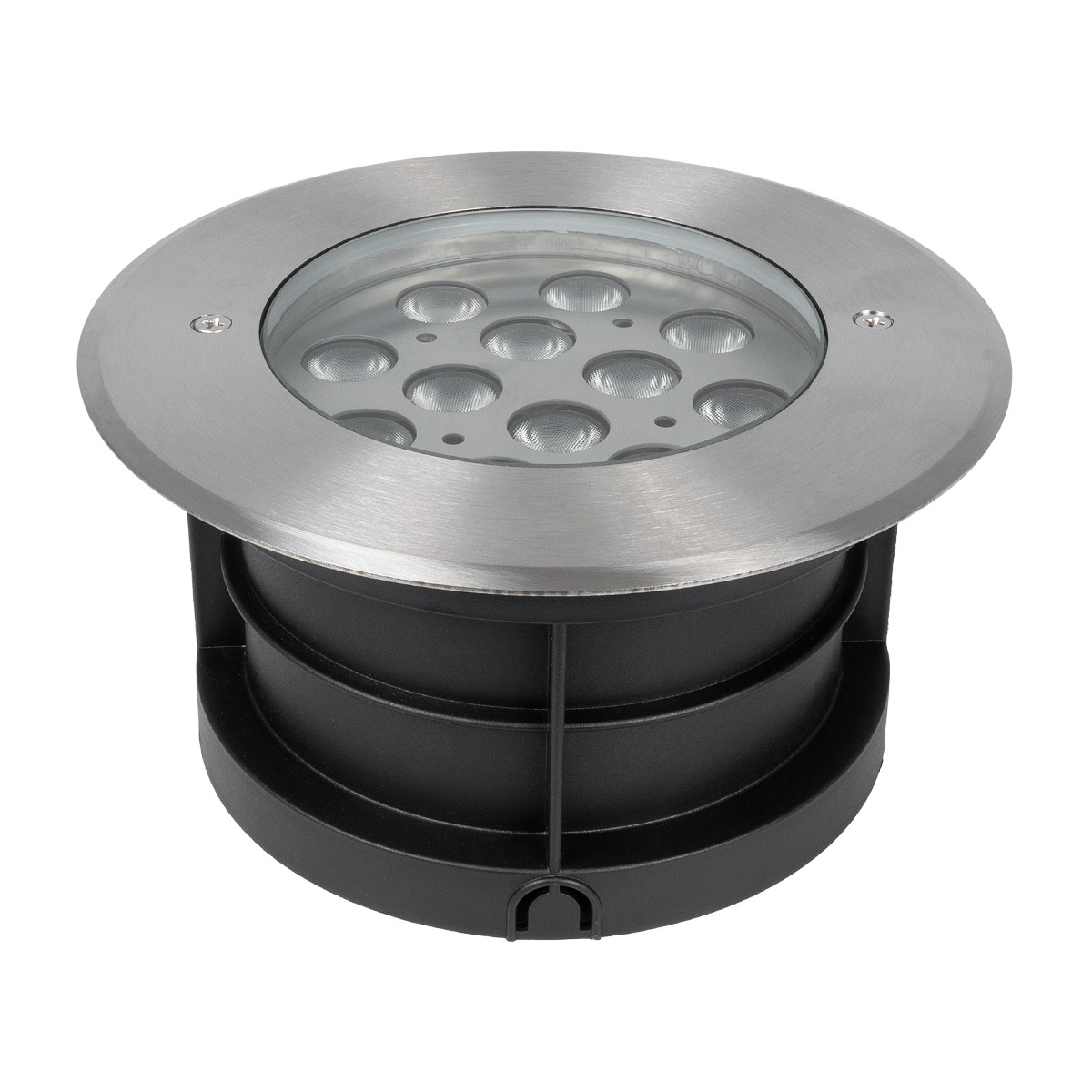 GLOBOSTAR® UNDERWATERTUNI 90420 Υποβρύχιο Χωνευτό Σποτ για Σιντριβάνια/Πισίνες LED 12W 1080lm 30° DC 24V Αδιάβροχο IP68 Θερμό Λευκό 2700K Dimmable - Bridgelux SMD Chip - Ανοξείδωτο Ατσάλι SS304 - Μ18 x Π18 x Υ11cm / Q17.5cm - 3 Χρόνια Εγγύηση - Image 7