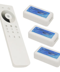Ασύρματο LED Dimmer με Χειριστήριο Αφής 2.4G RF για Τρία Groups 12v (432w) - 24v (864w) DC GloboStar 04238