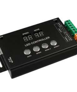GloboStar® 05035 LED RGB GENIUS DMX512 TTL Output Controller 12-24v για RGB Wall Washer και Digital Neon Strip