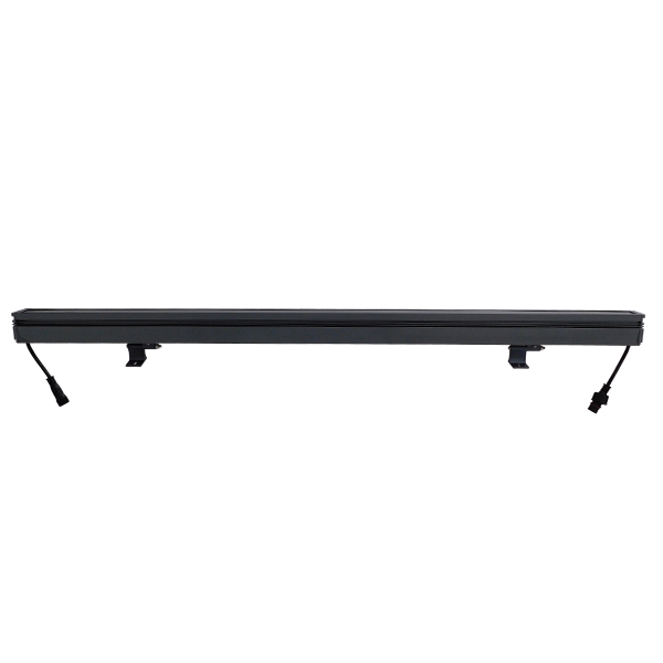 GLOBOSTAR® WASHER-MOZA 05107 Μπάρα Φωτισμού Wall Washer LED 24W 2400lm 10-30° DC 24V Αδιάβροχο IP66 RGB Dimmable - Γκρι Ανθρακί - Μ100 x Π4 x Υ5cm - 3 Χρόνια Εγγύηση - Image 2