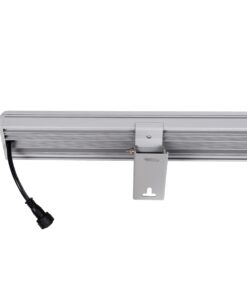 GLOBOSTAR® WASHERMOZA 90163 Μπάρα Φωτισμού Wall Washer LED 48W 4080lm 10-30° DC 24V Αδιάβροχο IP66 Πολύχρωμο RGB Dimmable – Bridgelux SMD Chip – Γκρι Ανθρακί – Μ100 x Π8.5 x Υ4cm – 3 Χρόνια Εγγύηση