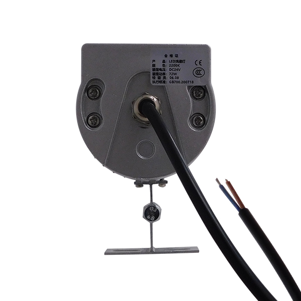 GLOBOSTAR® WASHER-MOZA 05115 Μπάρα Φωτισμού Wall Washer LED 72W 8640lm 10-30° DC 24V Αδιάβροχο IP66 Πορτοκαλί 2200K Dimmable - Γκρι Ανθρακί - Μ100 x Π7.4 x Υ7cm - 3 Χρόνια Εγγύηση - Image 3