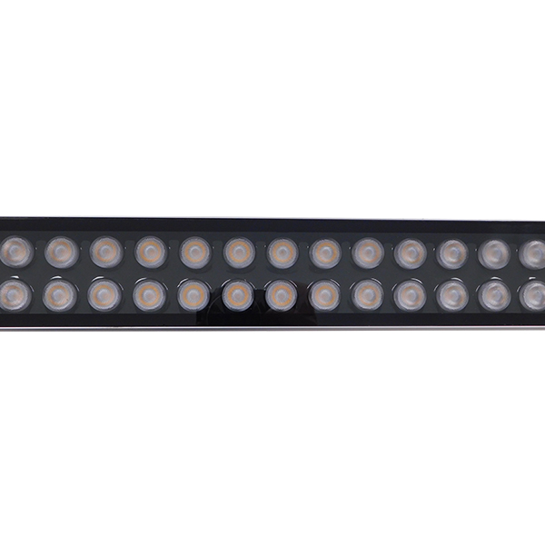 GLOBOSTAR® WASHER-MOZA 05115 Μπάρα Φωτισμού Wall Washer LED 72W 8640lm 10-30° DC 24V Αδιάβροχο IP66 Πορτοκαλί 2200K Dimmable - Γκρι Ανθρακί - Μ100 x Π7.4 x Υ7cm - 3 Χρόνια Εγγύηση - Image 5
