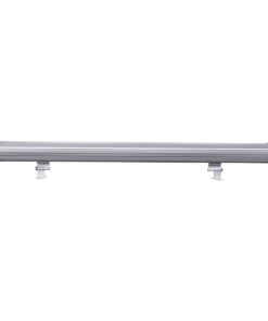 GLOBOSTAR® WASHERMOZA 90165 Μπάρα Φωτισμού Wall Washer LED 72W 7920lm 10-30° DC 24V Αδιάβροχο IP66 Θερμό Λευκό 2700K Dimmable – Bridgelux SMD Chip – Γκρι Ανθρακί – Μ100 x Π8 x Υ12.5cm – 3 Χρόνια Εγγύηση
