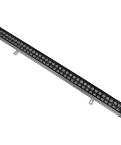 GLOBOSTAR® WASHER-MOZA 05120 Μπάρα Φωτισμού Wall Washer LED 72W 8640lm 10-30° DC 24V Αδιάβροχο IP66 Ροζ Dimmable - Γκρι Ανθρακί - Μ100 x Π7.4 x Υ7cm - 3 Χρόνια Εγγύηση