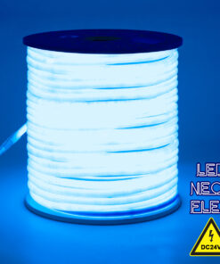 Alternative view of GLOBOSTAR® NEOTUBE 70585 Ταινία Neon Flex LED 12W/m 600lm/m 360° DC 24V Αδιάβροχο IP65 120 x SMD2835 Chip/m Μπλε Dimmable - Sanan SMD Chip - Μ100 x Π1.3 x Υ1.3cm - 3 Χρόνια Εγγύηση
