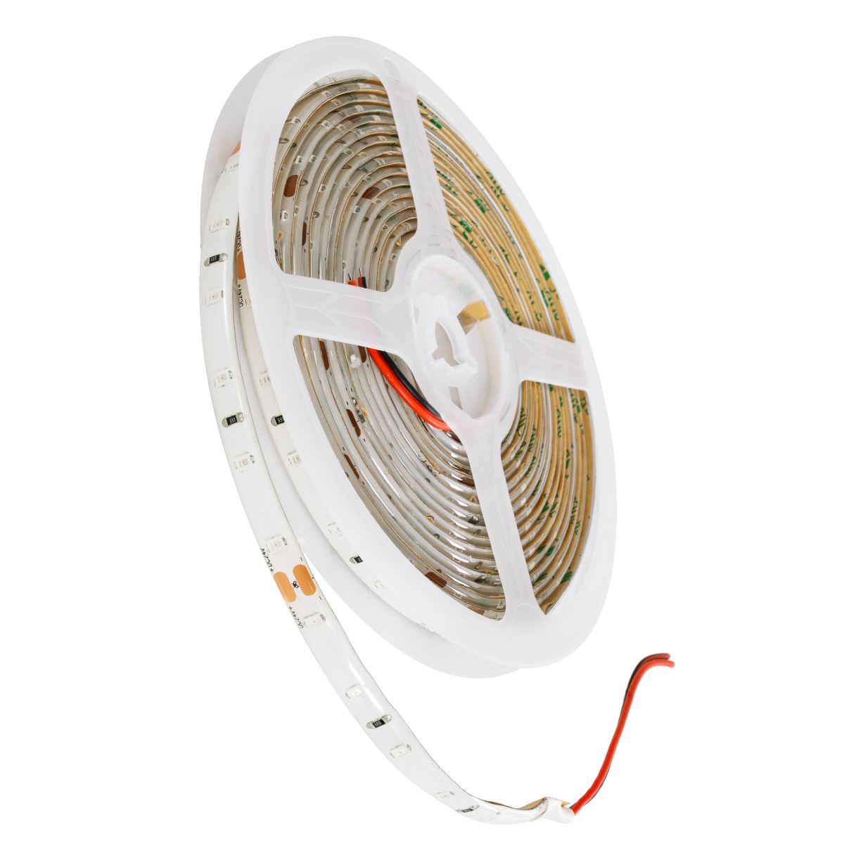 GLOBOSTAR® LILAC 70305 Ταινία LED 6W/m 360lm/m 120° DC 24V Αδιάβροχη IP65 60 x SMD2835 Chip/m Πράσινο Dimmable - Sanan SMD Chip - Μ500 x Π0.8 x Υ0.2cm - Ρολό 5 Μέτρων - 5 Χρόνια Εγγύηση - Image 2