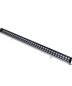 GLOBOSTAR® WASHERMOZA 90165 Μπάρα Φωτισμού Wall Washer LED 72W 7920lm 10-30° DC 24V Αδιάβροχο IP66 Θερμό Λευκό 2700K Dimmable – Bridgelux SMD Chip – Γκρι Ανθρακί – Μ100 x Π8 x Υ12.5cm – 3 Χρόνια Εγγύηση