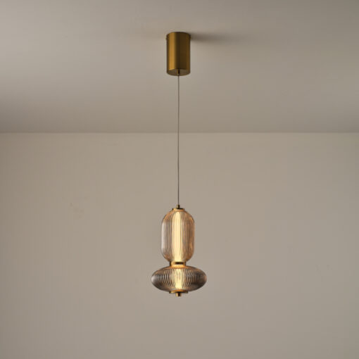 ΦΩΤΙΣΤΙΚΟ ΚΡΕΜΑΣΤΟ ΓΥΑΛΙ-ΜΕΤΑΛΛΟ LED 10W 800Lm 3000K 220x430x1450mm TRIAC DIMMING ΦΙΜΕ ARTE ILLUMINA VERENA EUROLAMP 144-24177