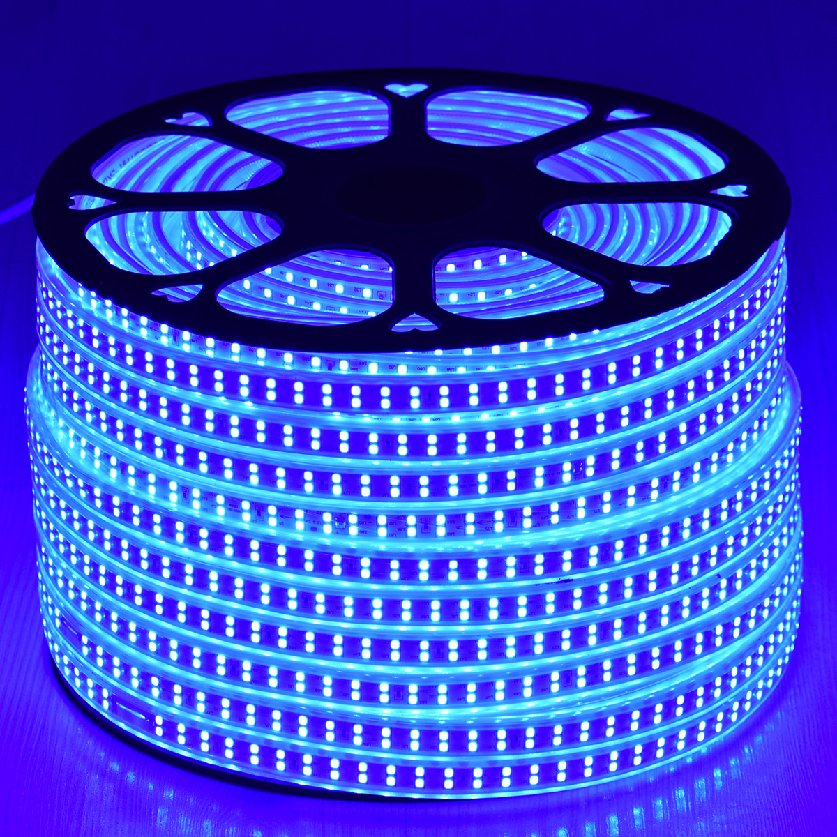 GLOBOSTAR® EPIWIDE 70516 Ταινία LED 24W/m 1560lm/m 120° DC 220-240V Αδιάβροχη IP65 180 x SMD2835 Chip/m Μπλε Dimmable - Epistar SMD Chip - M100 x Π1.6 x Υ0.7cm - 3 Χρόνια Εγγύηση - Image 2