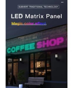 GLOBOSTAR® MATRIX GLB-106-0004 Εύκαμπτη Κυλιόμενη Ψηφιακή Επιγραφή 133×19.2cm P9 144×16 Pixel LED 10W DC 5V 2A με USB 2.0 Αδιάβροχο IP65 Πολύχρωμο RGB – Bluetooth Control μέσω iPIXEL APP – Μ133 x Π0.4 x Υ19.2cm – 2 Χρόνια Εγγύηση