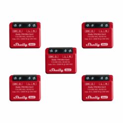Shelly 1PM Mini Gen3 x5 Bundle | Shelly 1PM Mini Gen3 x5 Bundle (5τεμ * 3800235261590)