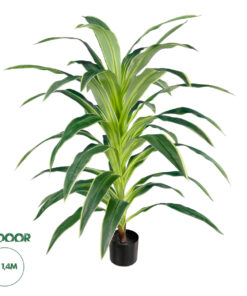 GloboStar® Artificial Garden BRAZILIAN IRON 20020 - Τεχνητό Διακοσμητικό Φυτό Αρωματική Δράκαινα Υ140cm