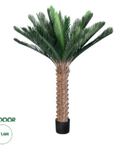 GloboStar® Artificial Garden CYCADS 20023 Τεχνητό Διακοσμητικό Φυτό Αρωματική Κύκας Υ140cm