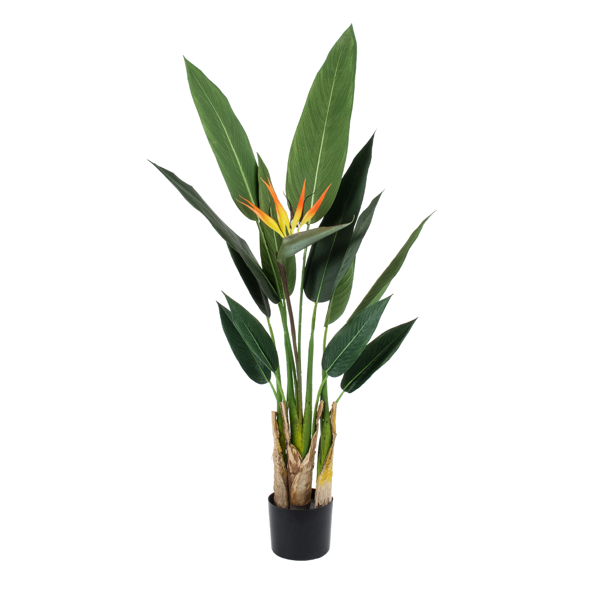 GloboStar® Artificial Garden STRELITZIA REGINAE 20031 Τεχνητό Διακοσμητικό Φυτό Στρελίτσια - Πουλί του Παραδείσου Υ120cm - Image 2