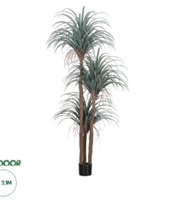 GloboStar® Artificial Garden PANDANUS TREE 20050 Τεχνητό Διακοσμητικό Φυτό Πάνδανος Υ210cm